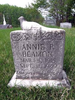 Annie Pearl <I>Stevens</I> Beamon 
