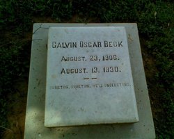 Calvin Oscar Beck 
