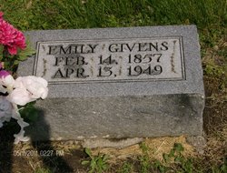 Emily <I>Gray</I> Givens 