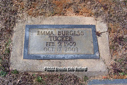 Retta Emma <I>Burgess</I> Tucker 