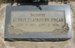 Audrie <I>Claibourn</I> Edgar 