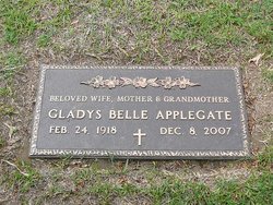 Gladys Belle <I>Hubbard</I> Applegate 