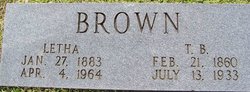 Thomas B Brown 