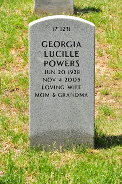 Georgia Lucille <I>Roberts</I> Powers 