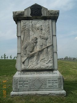 3rd Michigan Infantry Monument 