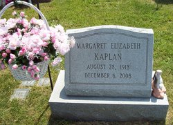 Margaret Elizabeth <I>Allen</I> Kaplan 