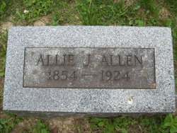 Alice Jane “Allie” <I>Storm</I> Allen 