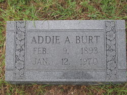 Addie Agnes <I>Terral</I> Burt 