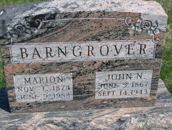 Marion <I>Johns</I> Barngrover 