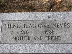 Irene Virginia <I>Hess</I> Blagrave Neves 