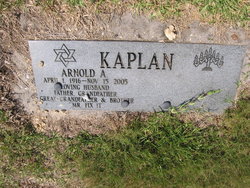 Arnold A Kaplan 