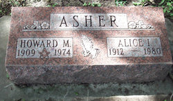 Alice I Asher 