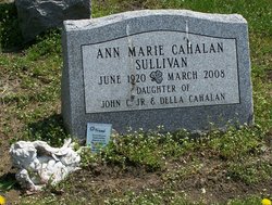 Ann Marie <I>Cahalan</I> Sullivan 