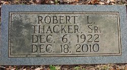 Robert Lee “Bob” Thacker Sr.