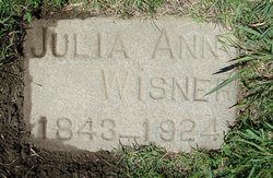 Julia Ann <I>Barto</I> Wisner 