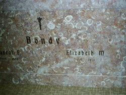 Elizabeth M <I>Gerlach</I> Bondy 