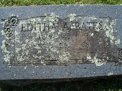 Editha Anna <I>Maney</I> Bates 