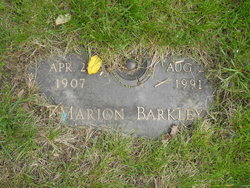 Marion Elizabeth <I>Dignan</I> Barkley 