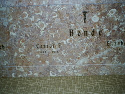 Carrol F Bondy 