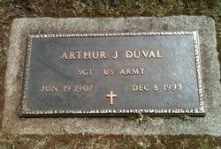 Arthur J Duval 