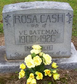 Rosa N. <I>Cash</I> Bateman 
