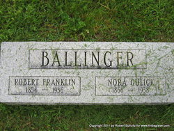 Nora Lenora <I>Gulick</I> Ballinger 