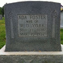 Ada <I>Foster</I> York 