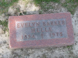 Evelyn <I>Barker</I> Helle 