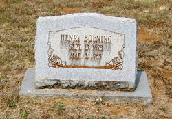 Henry William Boening 