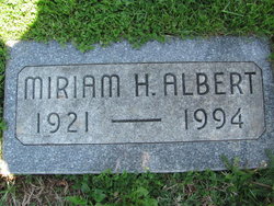 Miriam Henrietta “Mim” Albert 