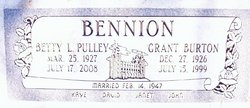 Grant Burton Bennion 