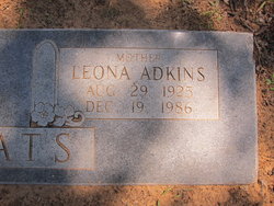 Leona Adkins Deats 