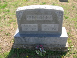Elizabeth Gertrude <I>Ragsdale</I> Curtright 