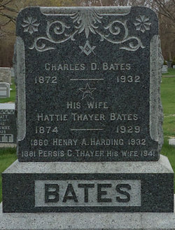 Hattie Isabel <I>Thayer</I> Bates 
