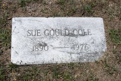 Sue “Susie” <I>Gould</I> Cole 