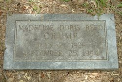 Madeline Doris <I>Reed</I> Crump 