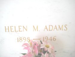 Helen Bryant <I>Miller</I> Adams 