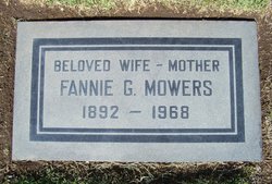 Fannie May Lillian <I>Granville</I> Mowers 