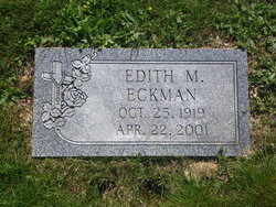 Edith M Eckman 