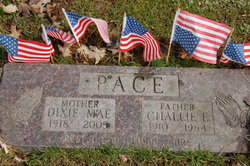 Dixie Mae <I>Hutchison</I> Pace 