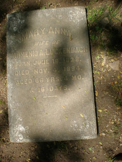 Mary Ann <I>Sheridan</I> Luckenbach 