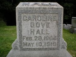 Caroline <I>Gove</I> Hall 
