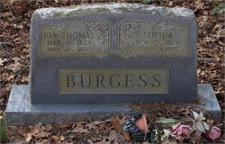 Sophia <I>Williams</I> Burgess 