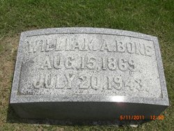 William A Bone 