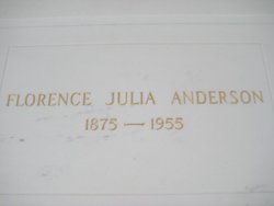 Florence Julia Anderson 
