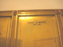 Hazel <I>Allgaier</I> Moore 