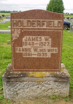 Anna W. “Fannie” <I>Fagin</I> Holderfield 