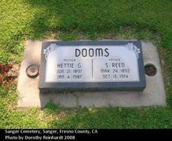 Hettie G. <I>Orr</I> Dooms 