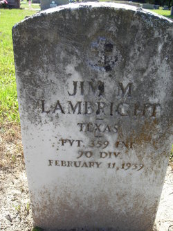 James M. “Jim” Lambright 