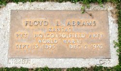 Pvt Floyd L. Abrams 